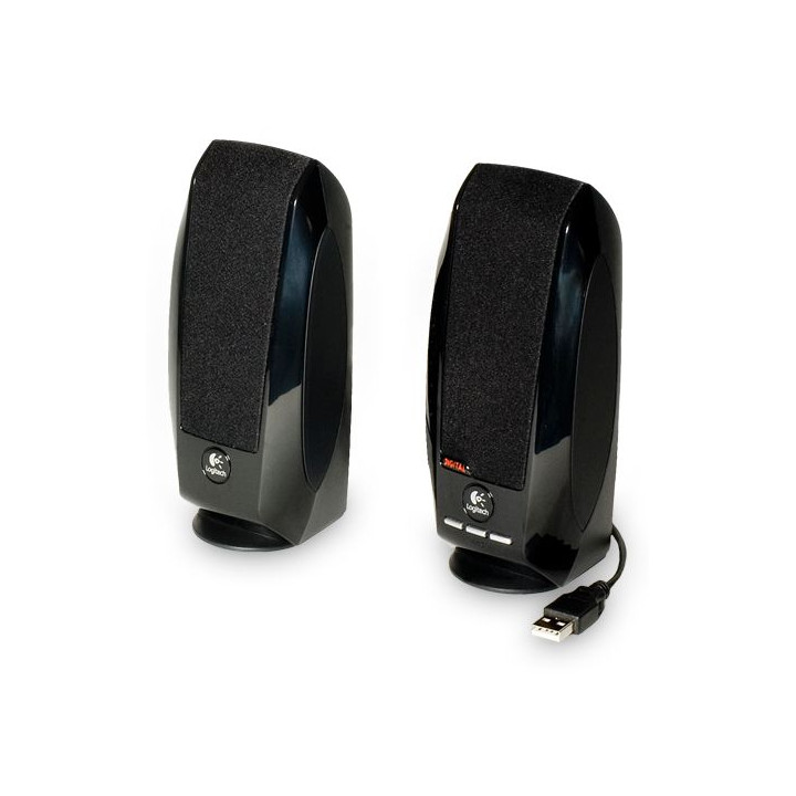 LOGITECH SPEAKERS S150 2.0 - BLACK - USB